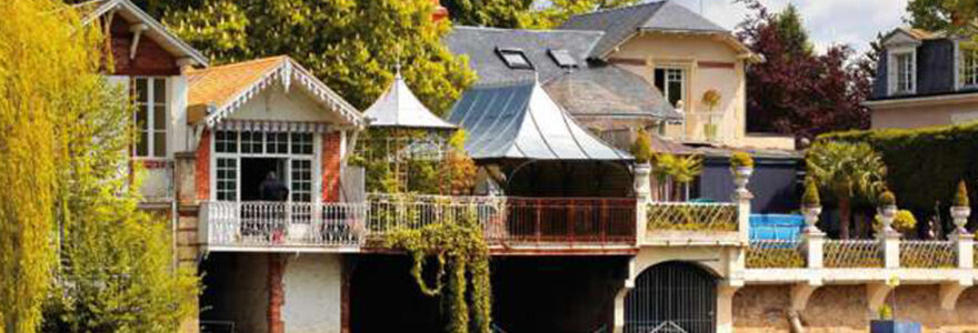 Maisons au bord du Loiret